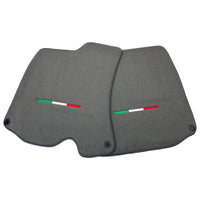 Gray Floor Mats For Ferrari Portofino (2018-2023) Italian Edition - AutoWin