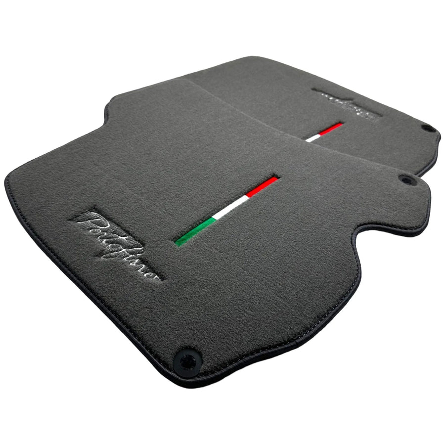 Gray Floor Mats for Ferrari Portofino (2018-2023) Italian Edition - AutoWin