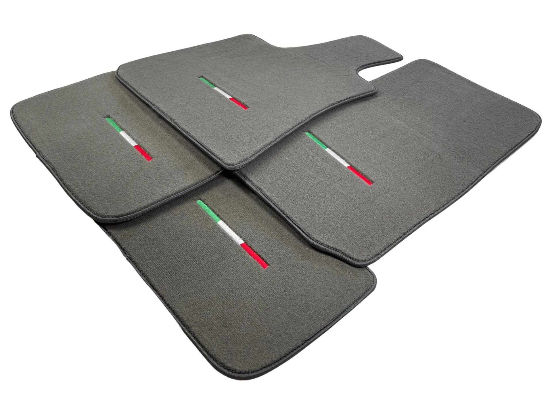 Gray Floor Mats For Maserati Grecale (2023-2024) Italy Edition - AutoWin