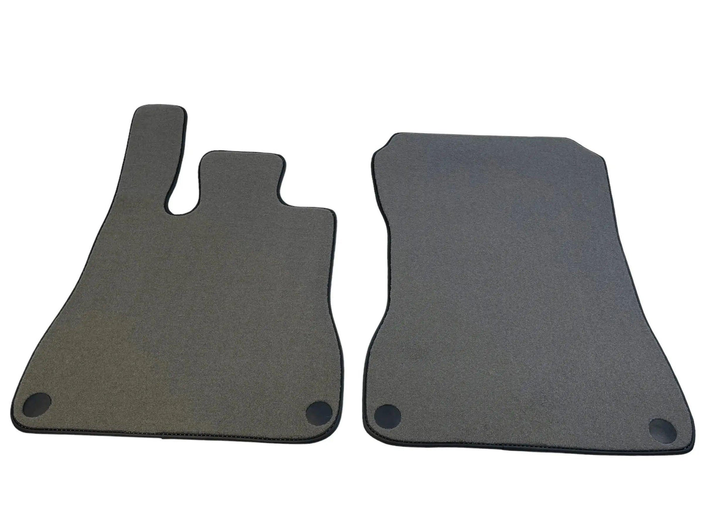 Gray Floor Mats For Mercedes-Benz R170 (1998-2000) Black Trim - AutoWin