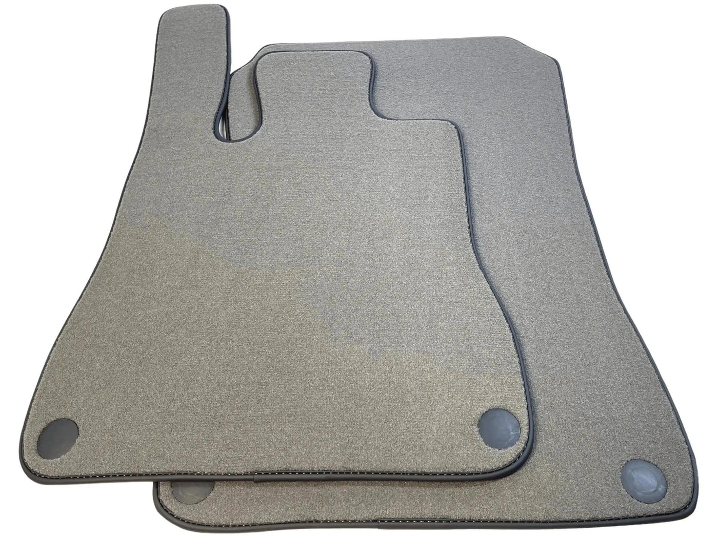 Gray Floor Mats For Mercedes-Benz R170 (1998-2000) Black Trim - AutoWin
