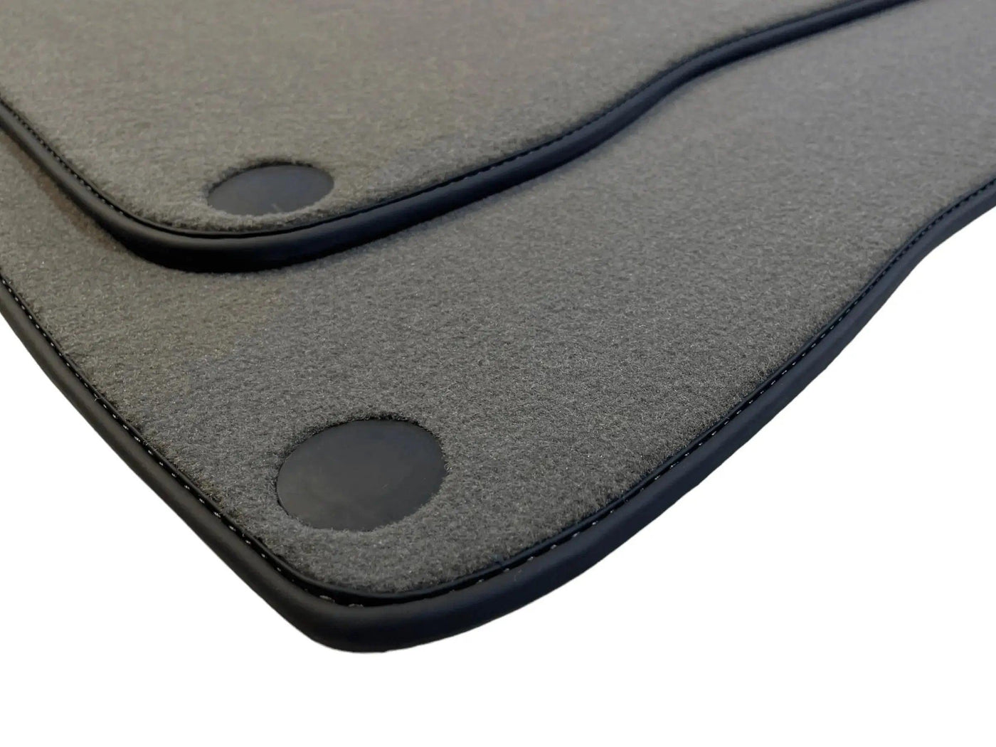 Gray Floor Mats For Mercedes-Benz R171 (2004-2011) Black Trim - AutoWin