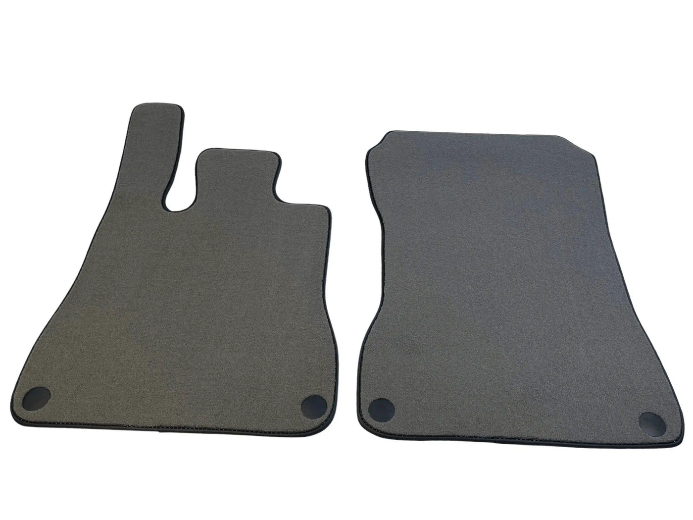 Gray Floor Mats For Mercedes-Benz SLK R172 (2011-2023) Black Trim - AutoWin