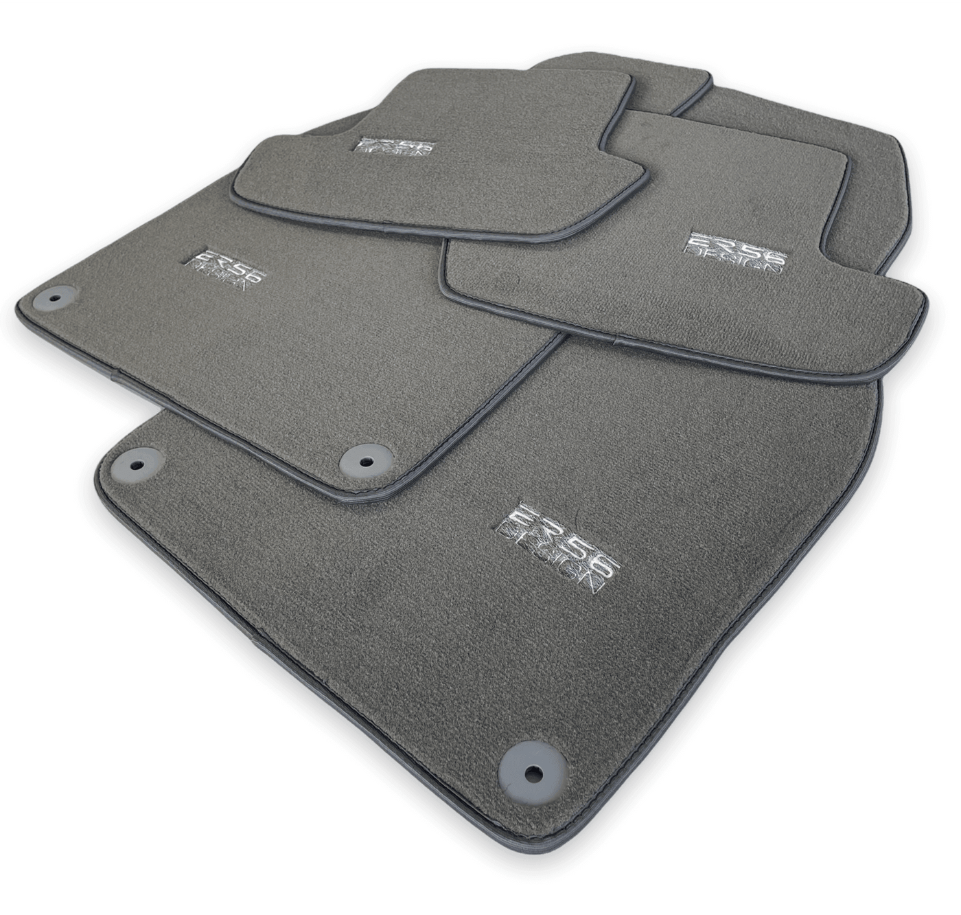 Gray Floor Mats for Porsche Cayenne (2018-2023) | ER56 Design - AutoWin
