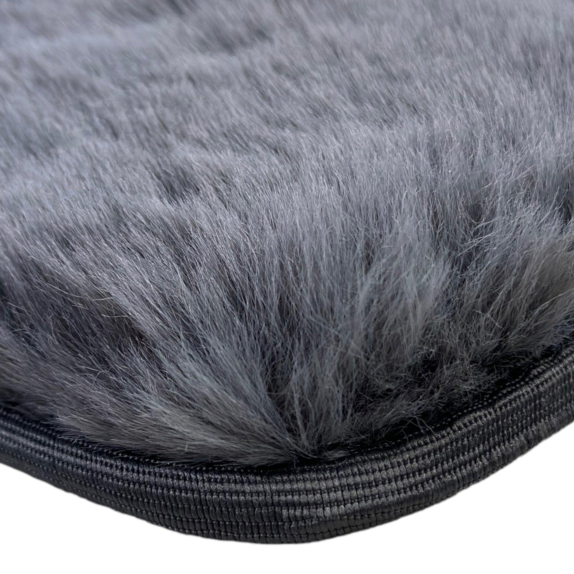 Gray Sheepskin Floor Mats For Bentley Continental GTC (2011-2018) ER56 Design - AutoWin