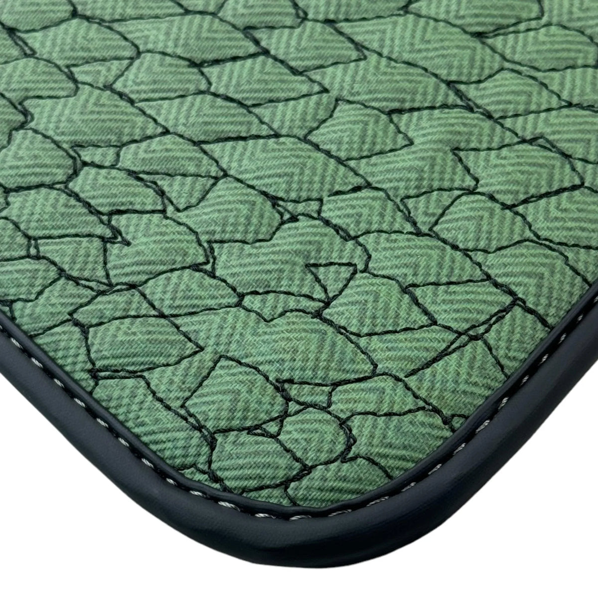 Green Leather Floor Mats for Rolls-Royce Ghost Series II (2021-2024)