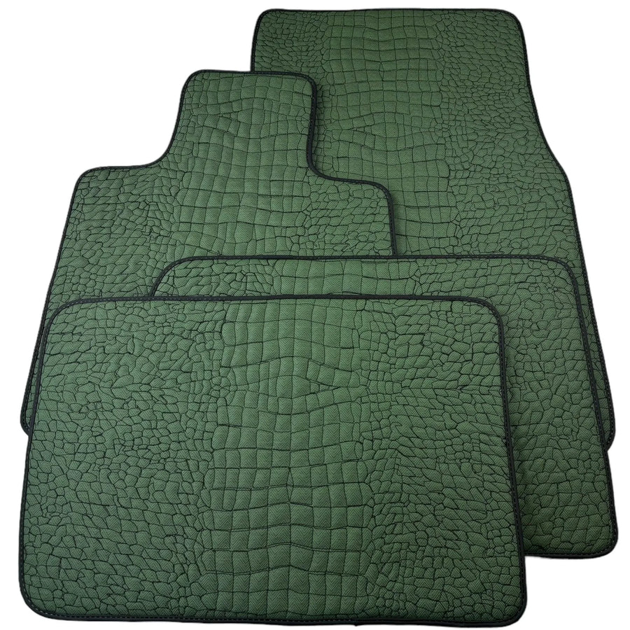 Green Leather Floor Mats for Rolls-Royce Ghost Series II (2021-2024)