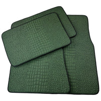 Green Leather Floor Mats for Rolls-Royce Ghost Series II (2021-2024)