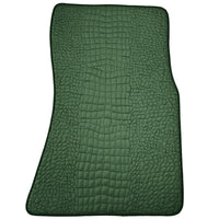 Green Leather Floor Mats for Rolls-Royce Ghost Series II (2021-2024)