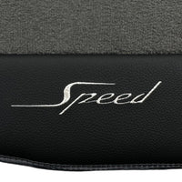 Grey Floor Mats For Bentley Flying Spur (2005-2013) with Leather - AutoWin