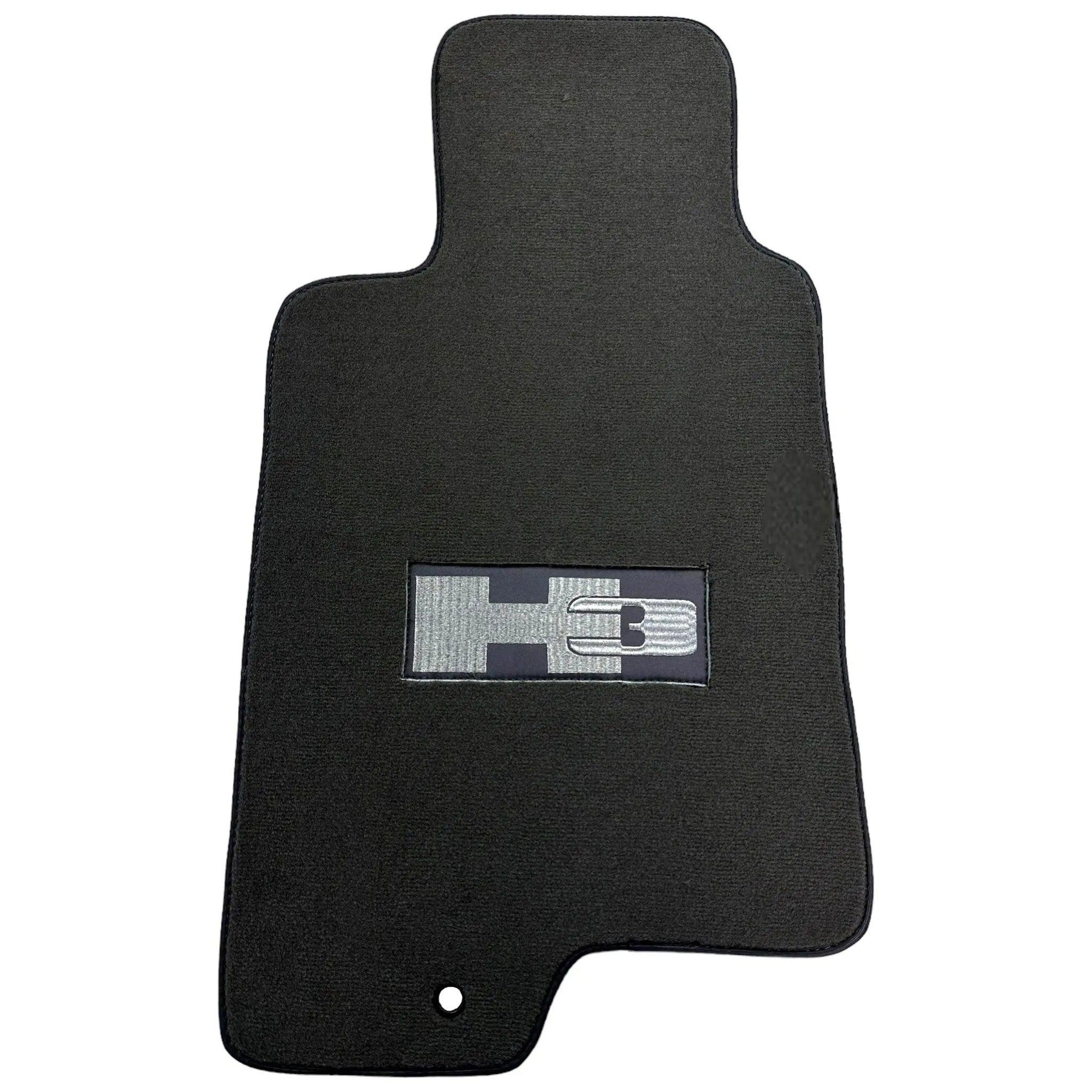 Grey Floor Mats For Hummer H3 (2005-2010) - AutoWin