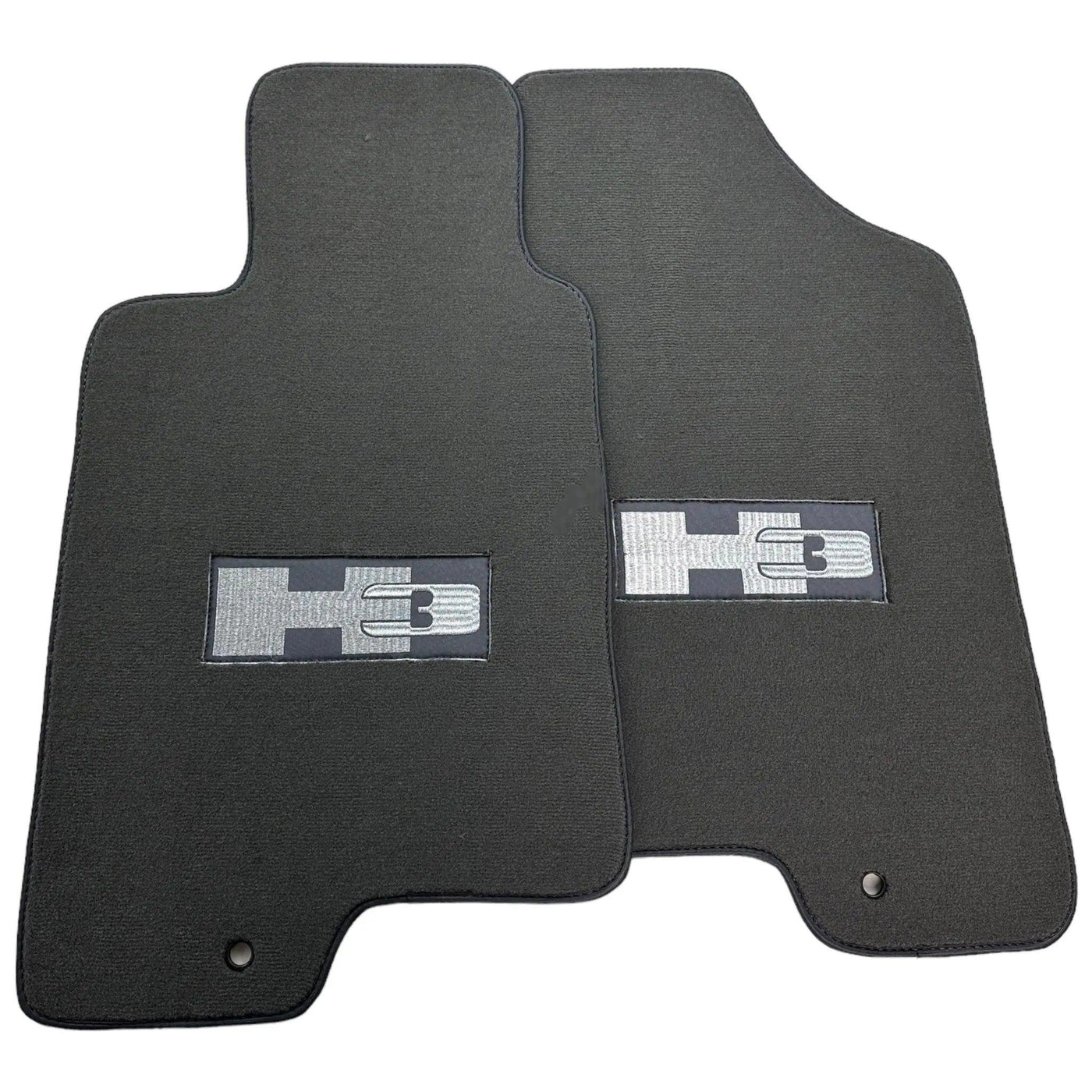 Grey Floor Mats For Hummer H3 (2005-2010) - AutoWin