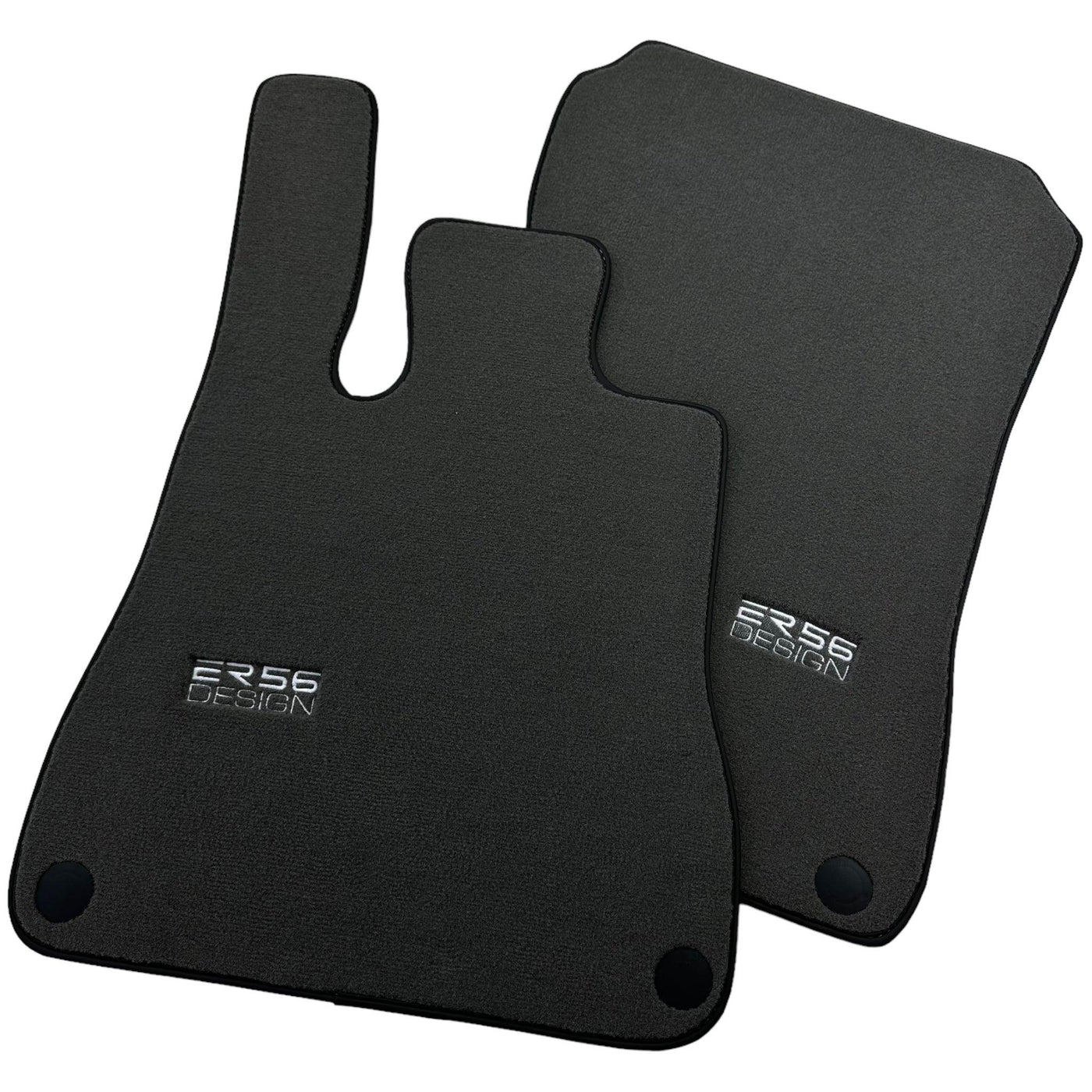 Grey Floor Mats For Mercedes-Benz SL R231 (2012–2020) ER56 Design - AutoWin