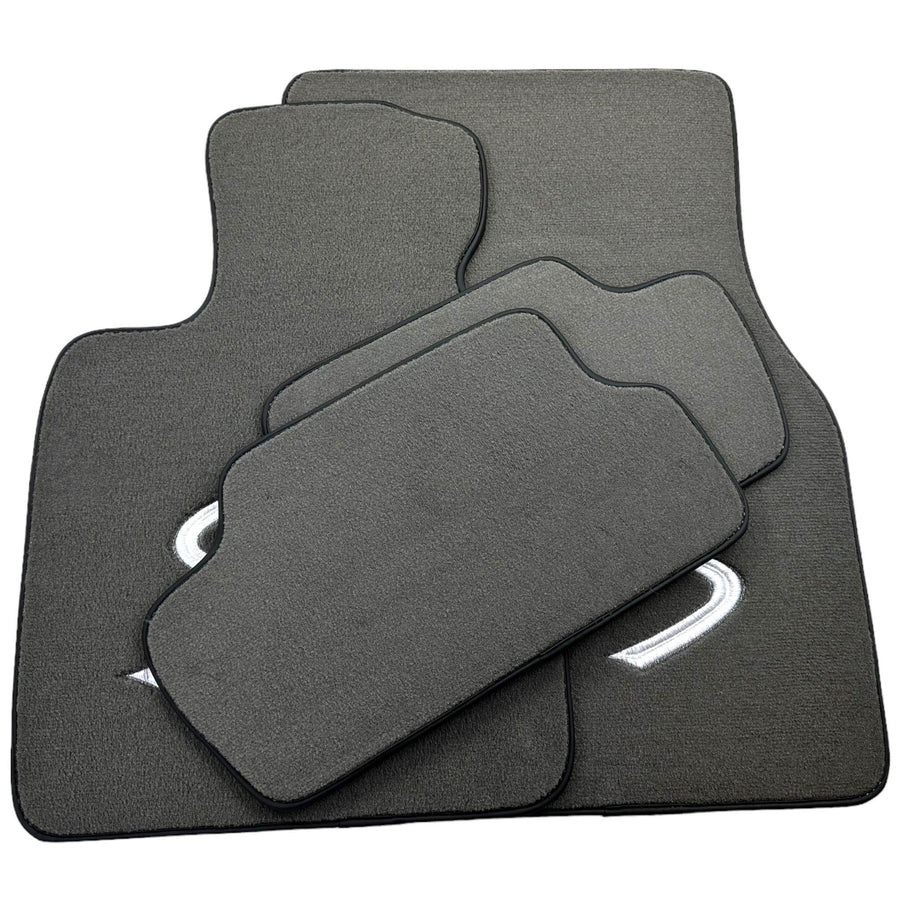 Grey Floor Mats for Mini Cooper / One R53 (2001-2007) Cooper S - AutoWin