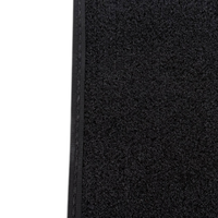Black Floor Mats for Rolls Royce Shadow (1965-1977) | Purple Leather