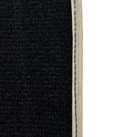 Black Floor Mats For Mitsubishi Pajero V80 (2006-2011) - AutoWin