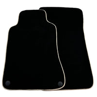 Black Floor Mats For Mercedes Benz C-Class W203 (2000-2007) - AutoWin