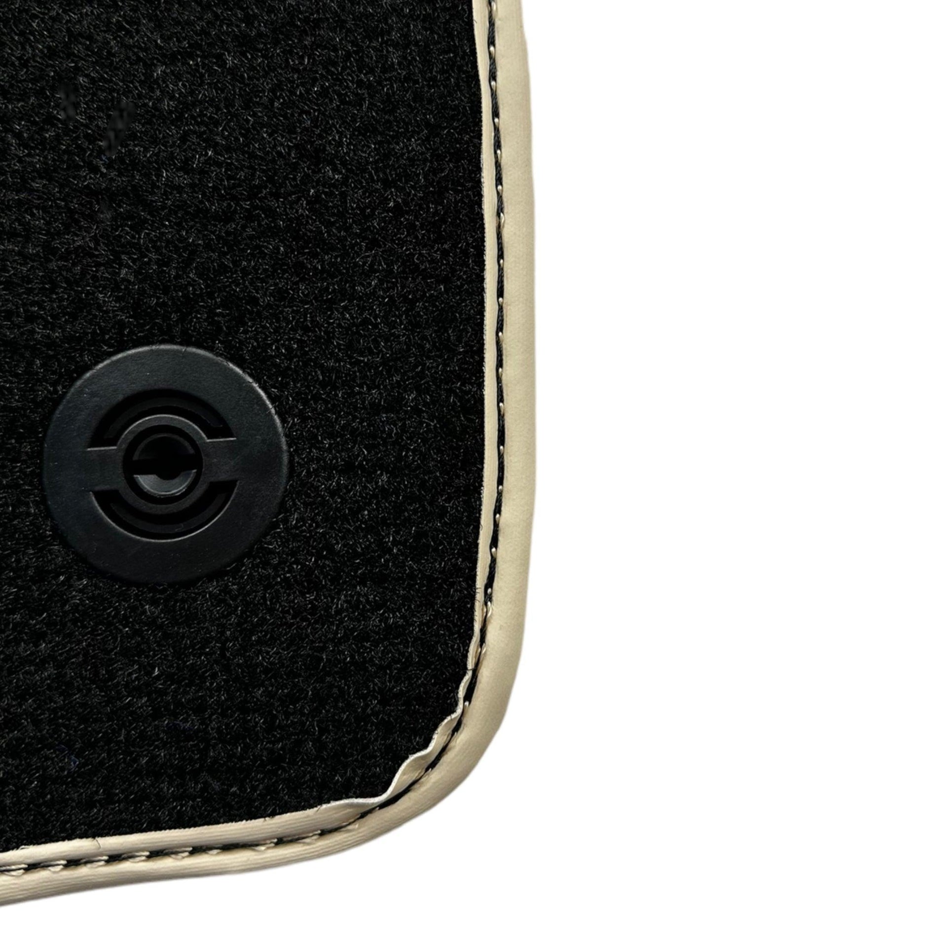 Black Floor Mats For Ferrari 488 Spider 2015-2022 - AutoWin