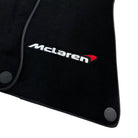 Black Floor Mats For McLaren 650S - AutoWin