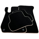 Black Floor Mats For Mercedes-Benz C-Class W204 (2007-2014) - AutoWin