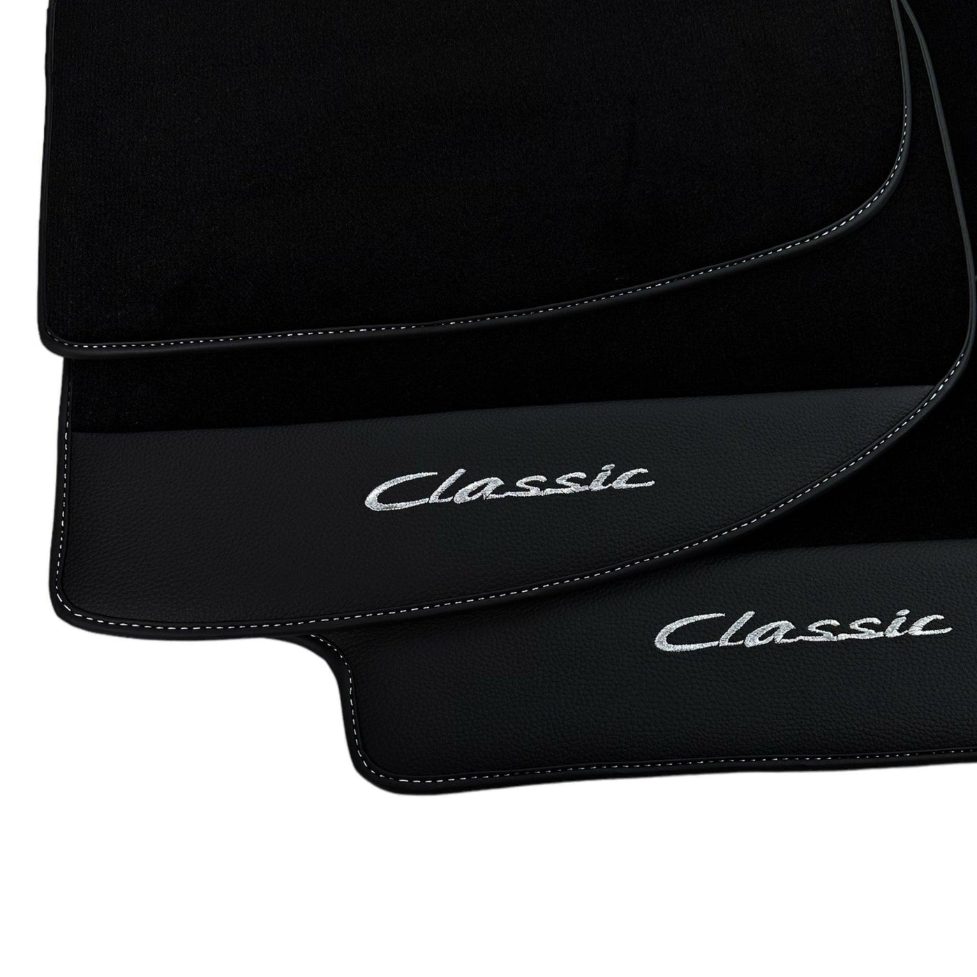 Black Floor Mats for Porsche 911 - 964 (1989-1994) - AutoWin