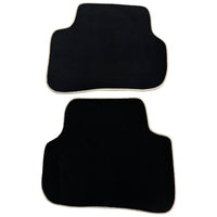 Black Floor Mats For Mercedes Benz C-Class W203 (2000-2007) - AutoWin