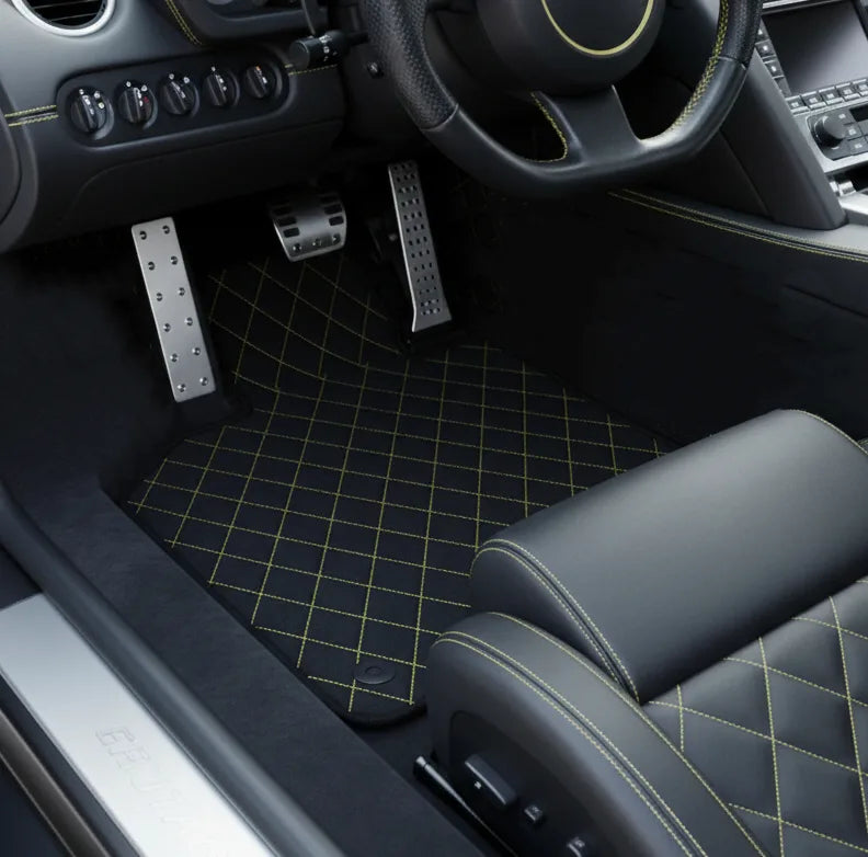Interior look of floor mats for Lamborghini Murcielago (2001-2010)