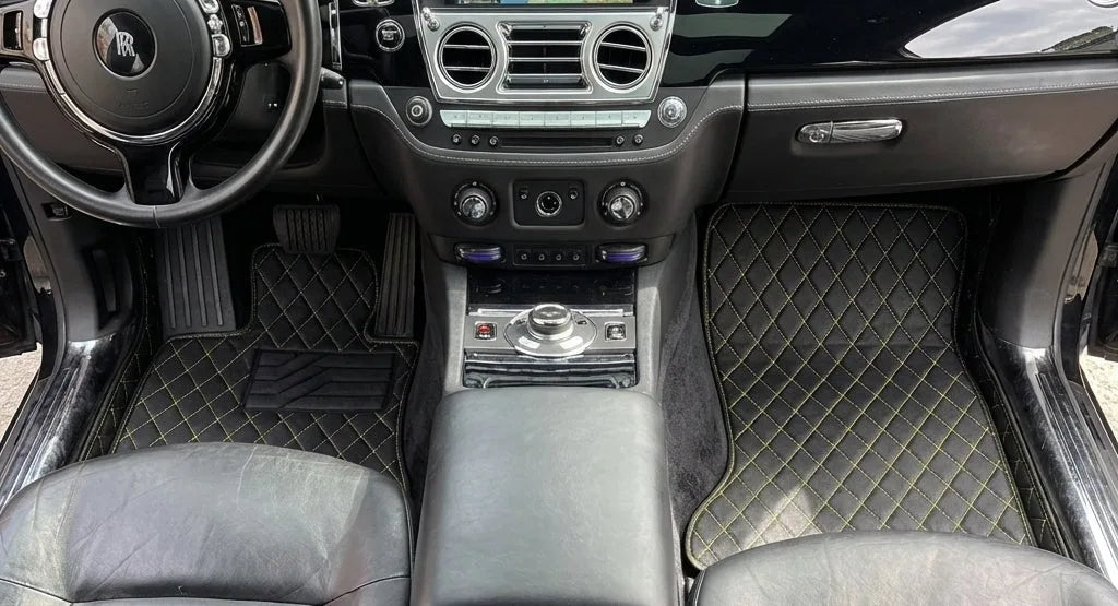 Interior look of floor mats for Rolls Royce Ghost Series I (2010–2020)
