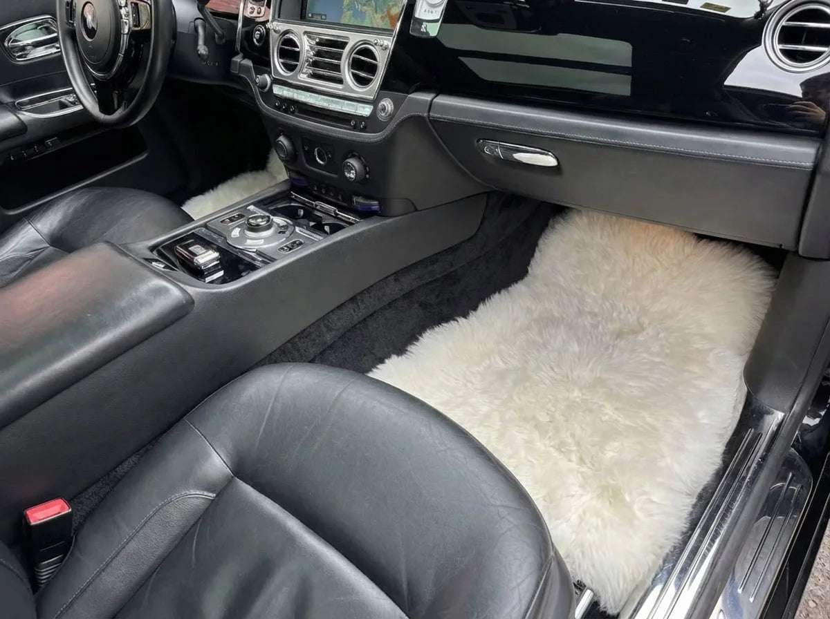 Interior look of floor mats for Rolls Royce Ghost Series II (2021-2024) ER56 Design Brand