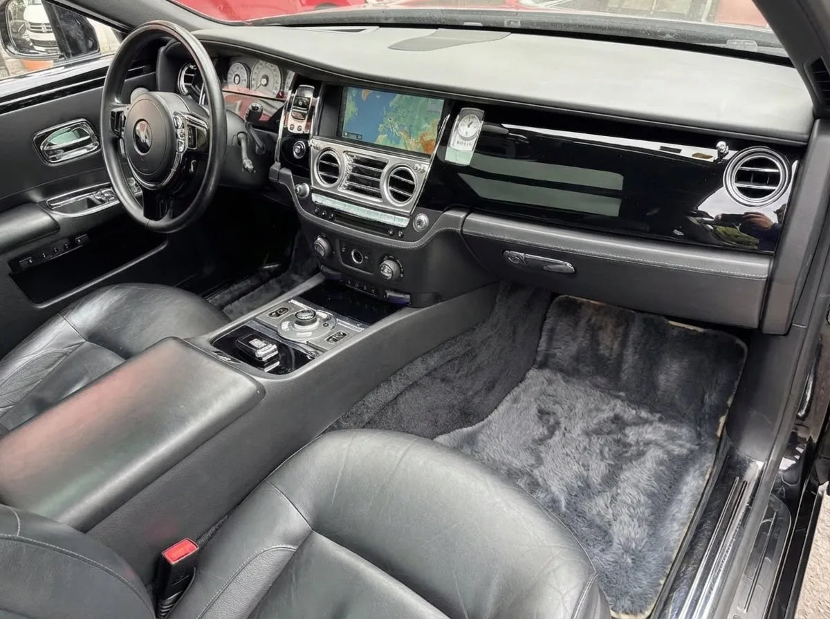 Interior look of floor mats for Rolls Royce Ghost Series II (2021-2024) ER56 Design Brand