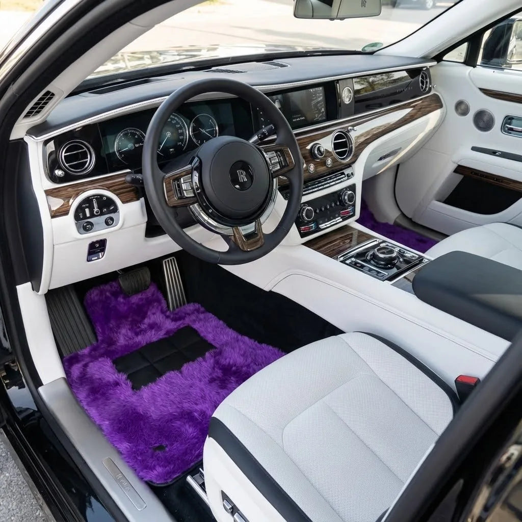 Interior look of floor mats for Rolls-Royce Spectre (2023-2024)