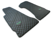 Leather Floor Mats For Aston Martin DBX (2020– 2023) ER56 Design - AutoWin