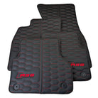 Leather Floor Mats for Audi RS6 - AutoWin