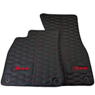 Leather Floor Mats for Audi RS6 - AutoWin