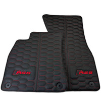 Leather Floor Mats for Audi RS6 - AutoWin