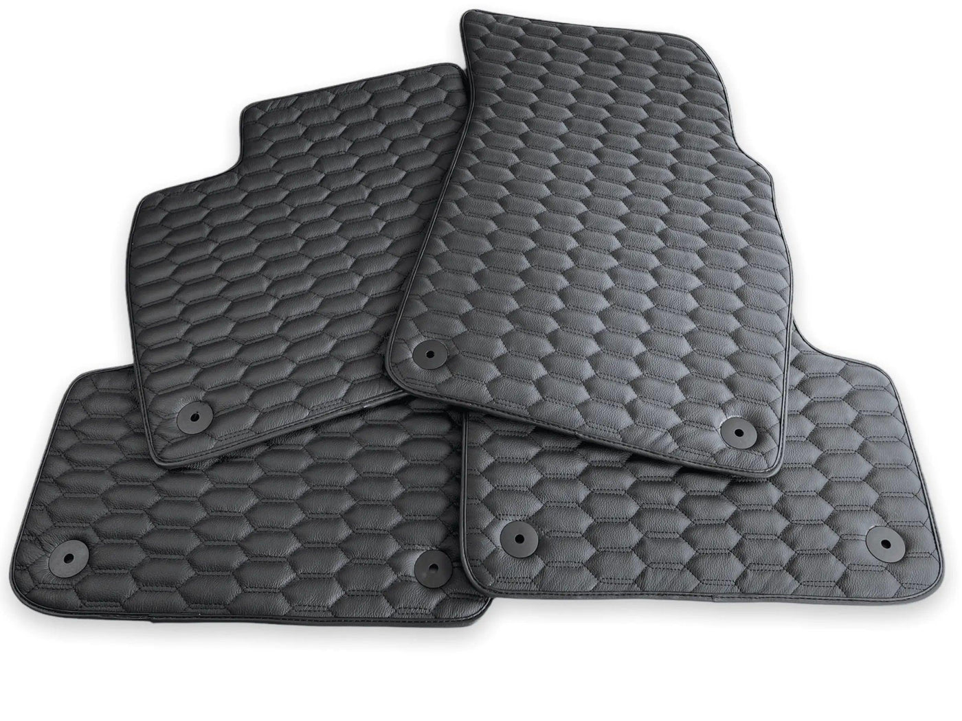 Leather Floor Mats for Bentley Flying Spur (2005-2013) - AutoWin