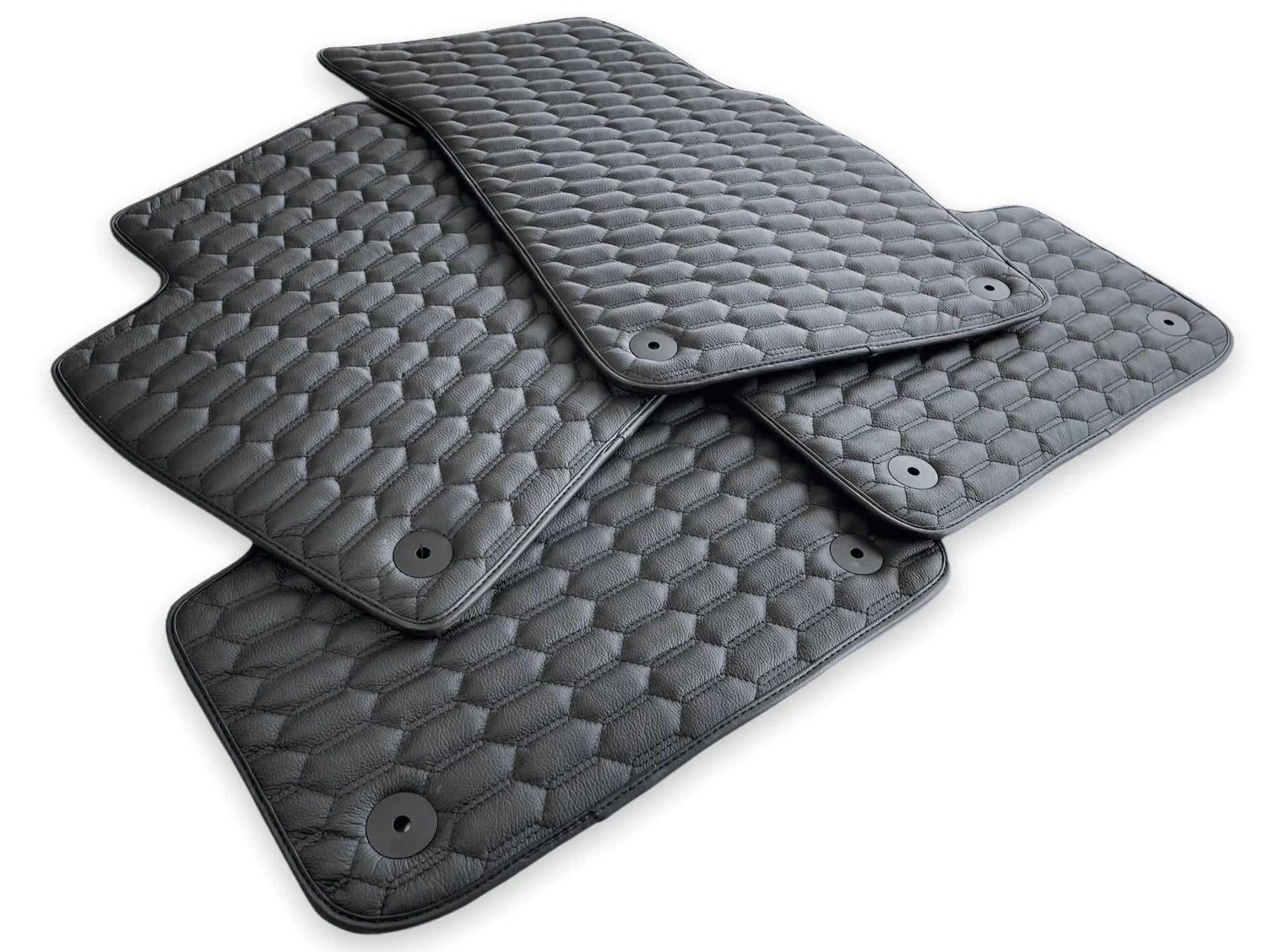 Leather Floor Mats for Bentley Flying Spur (2005-2013) - AutoWin