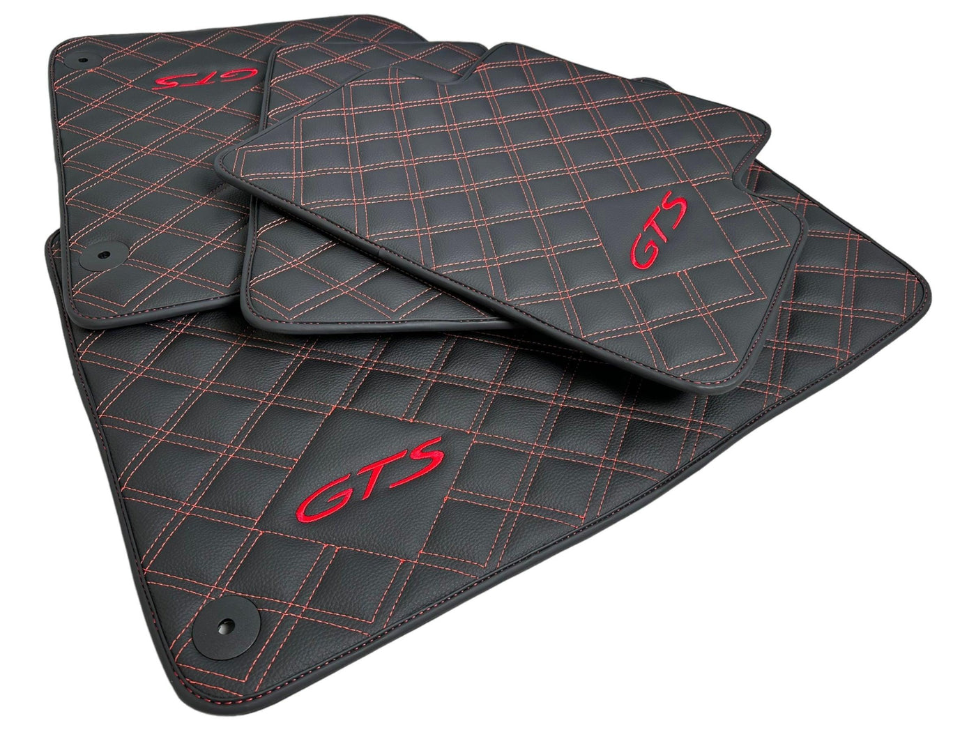 Leather Floor Mats for Porsche 911 - 991 GTS (2012-2019) - AutoWin