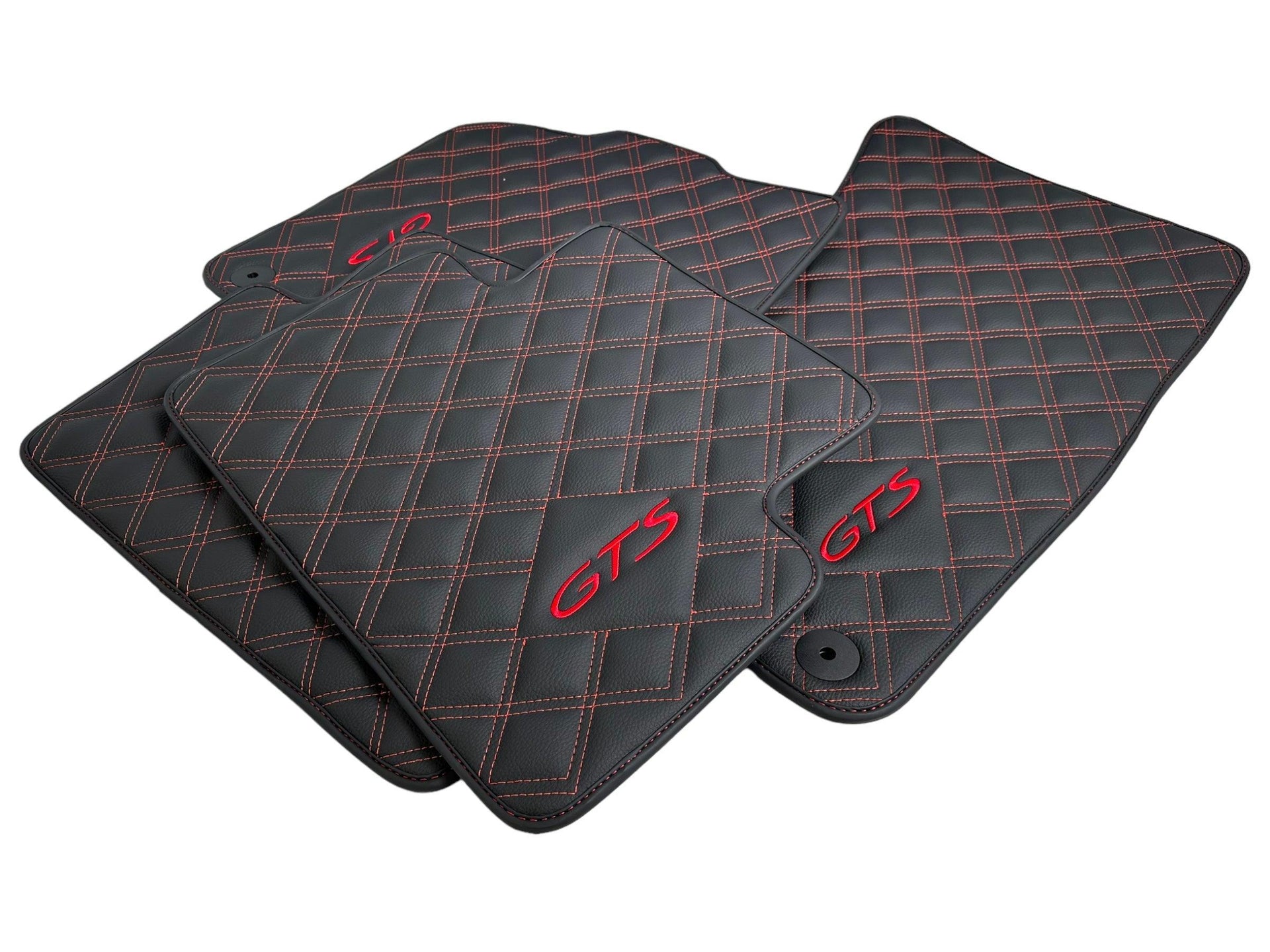 Leather Floor Mats for Porsche 911 - 991 GTS (2012-2019) - AutoWin