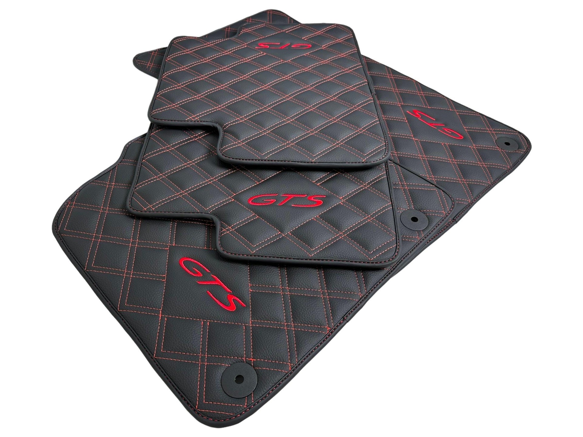 Leather Floor Mats for Porsche 911 - 991 GTS (2012-2019) - AutoWin