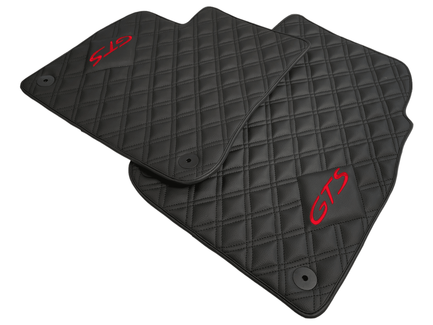 Leather Floor Mats for Porsche Cayenne (2010-2018) - AutoWin