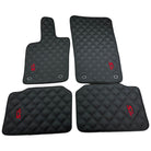 Leather Floor Mats For Porsche Panamera (2009-2016) - AutoWin