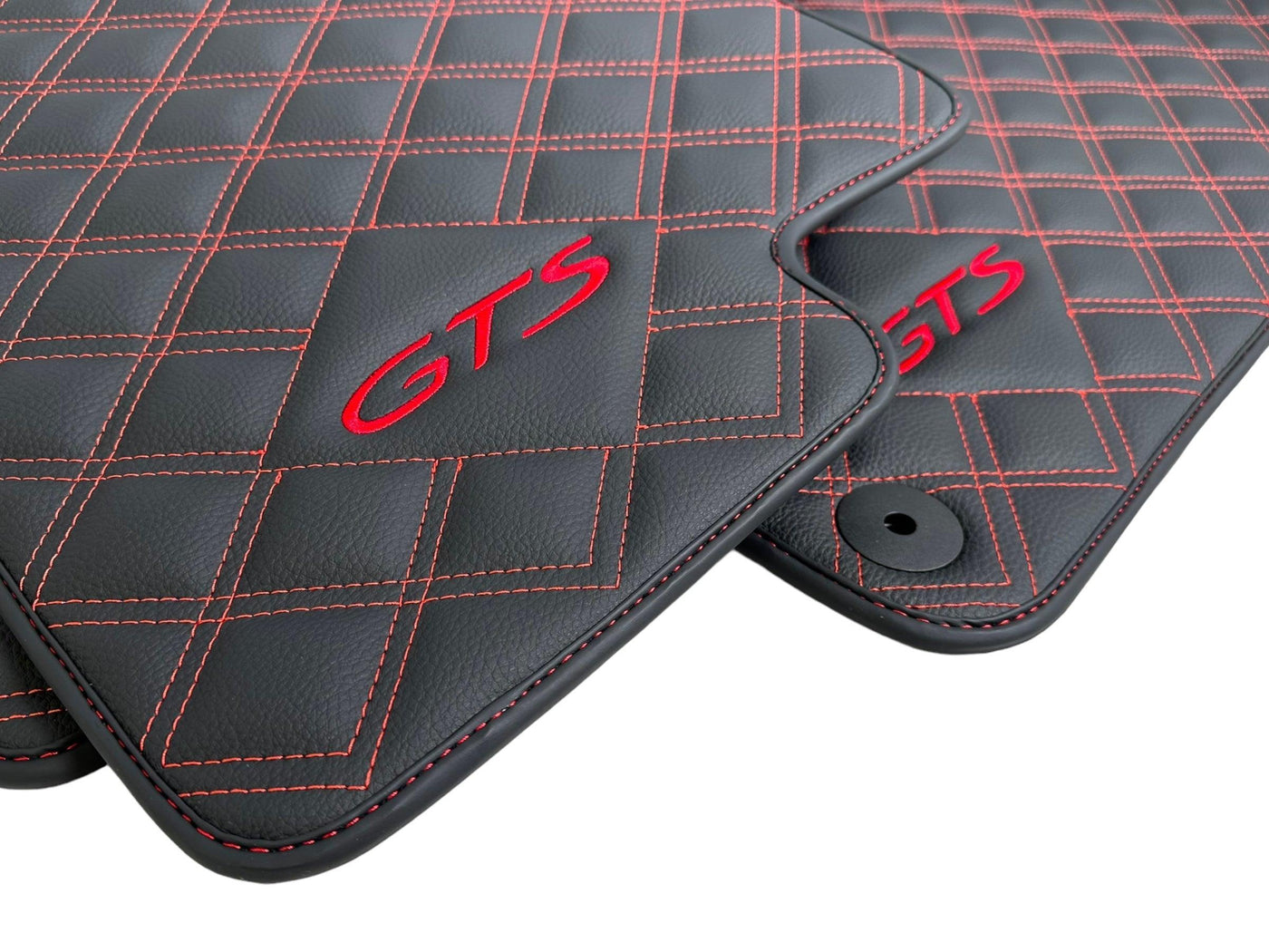 Leather Floor Mats for Porsche Taycan (2019-2023) - AutoWin