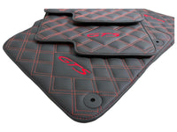Leather Floor Mats for Porsche Taycan (2019-2023) - AutoWin