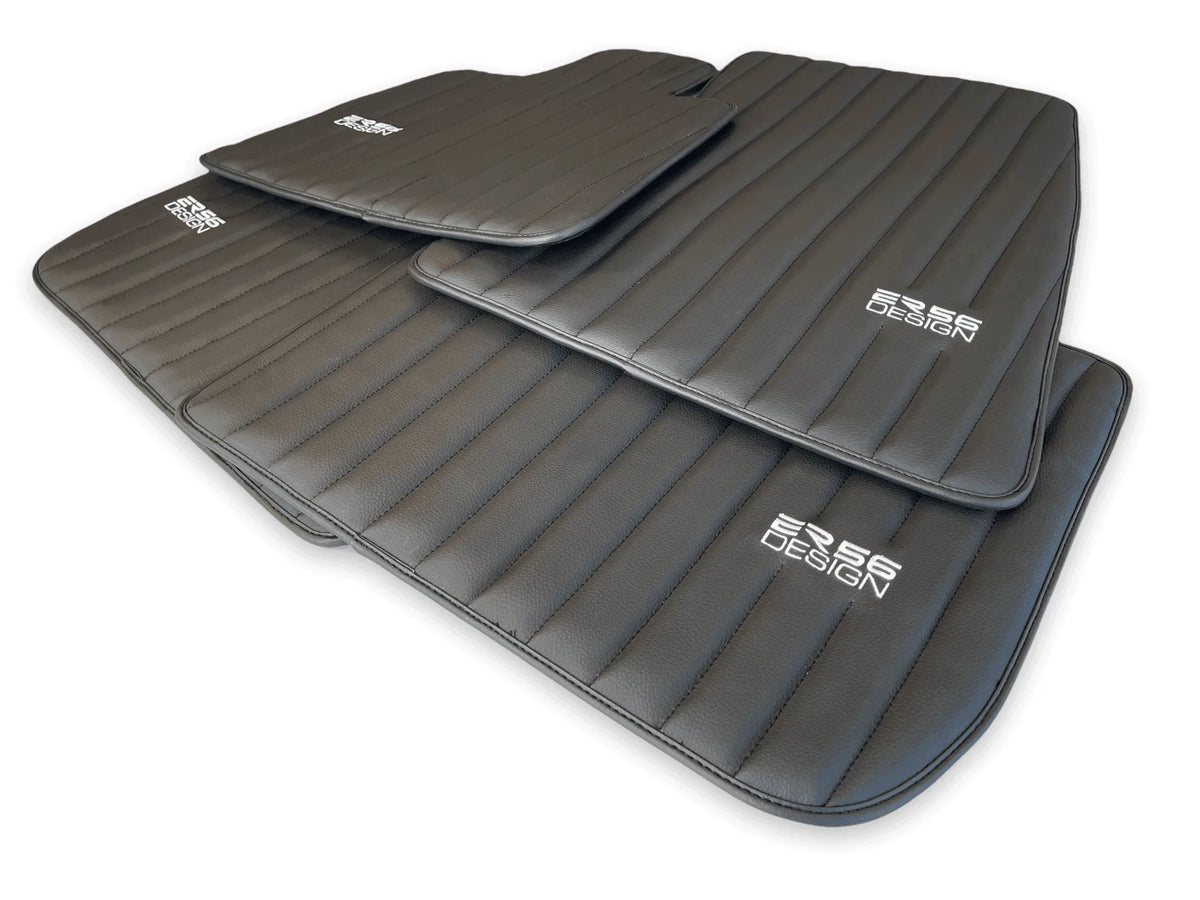 Leather Floor Mats For Rolls Royce Ghost Series II (2021-2024) ER56 Design Brand - AutoWin