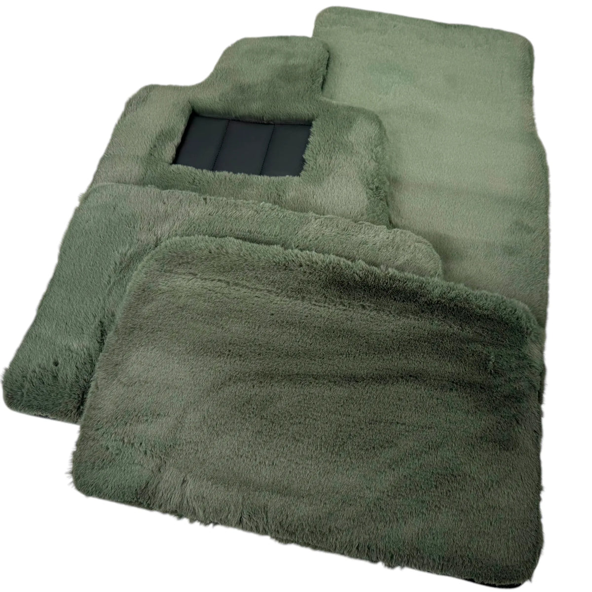 Light Green Sheepskin Floor Mats for Rolls-Royce Ghost Series I (2010–2020)