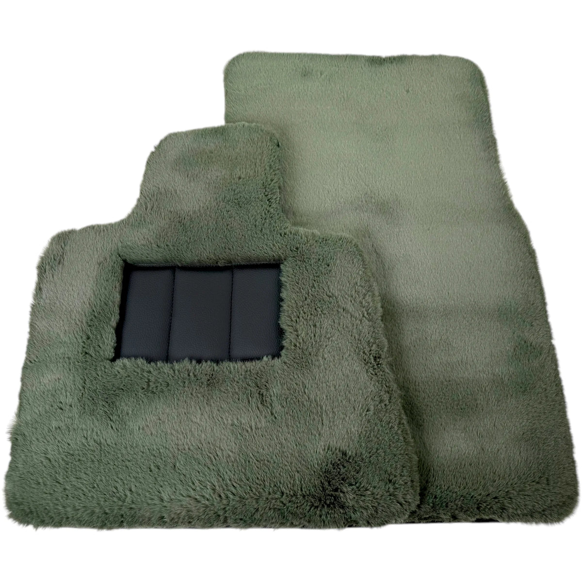 Light Green Sheepskin Floor Mats for Rolls-Royce Ghost Series II (2021-2024)