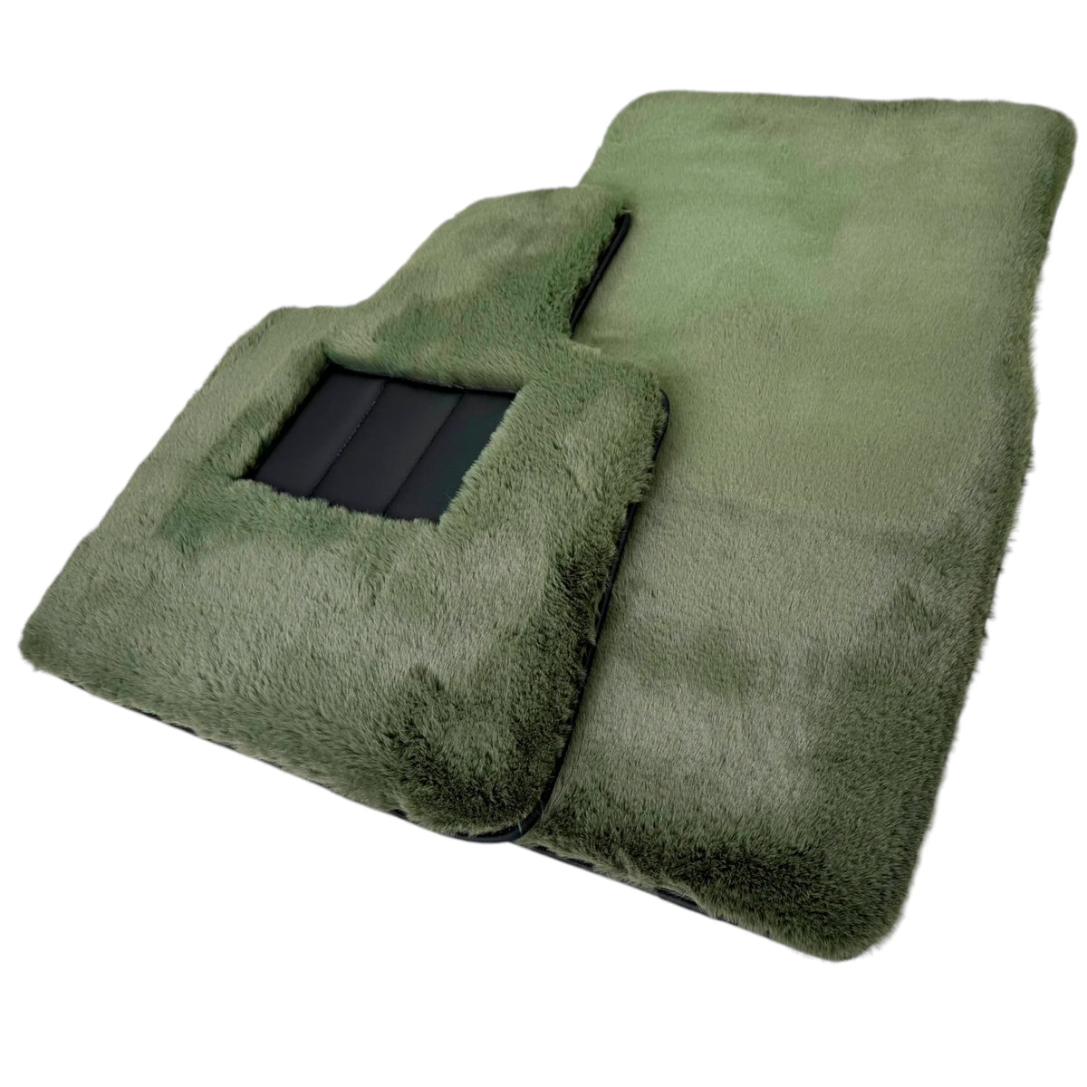 Light Green Sheepskin Floor Mats for Rolls-Royce Phantom VIII (2017-2024)