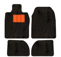 Sheepskin Floor Mats for Porsche 924 (1976-1988) - Sheepskin Length, Various Color Options