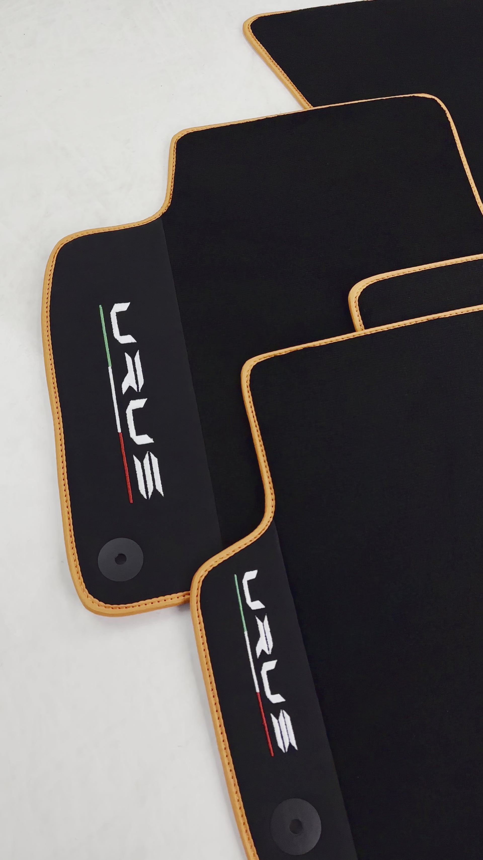 حصائر سيارات سوداء لسيارة لامبورغيني أوروس مع جلد ألكانتارا - AutoWin.EU